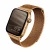 Браслет миланская петля UNIQ совместимый с Apple Watch (42/44/45 mm) милано золотой