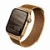 Браслет миланская петля UNIQ совместимый с Apple Watch (42/44/45 mm) милано золотой