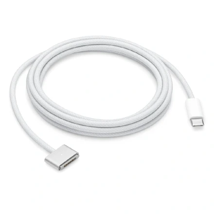Кабель совместимый с Apple Type-C/MagSafe 3 2м White LB