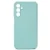 Силиконовая накладка Partner совместимая с Samsung Galaxy S25/S24 мятная