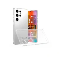 Силиконовая накладка Partner совместимая с Samsung Galaxy S25 Ultra прозрачная