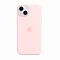 Накладка Silicone Case с MagSafe совместимая с iPhone 15 Plus розовая SZ