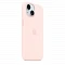 Накладка Silicone Case с MagSafe совместимая с iPhone 15 Plus розовая SZ