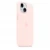 Накладка Silicone Case с MagSafe совместимая с iPhone 15 Plus розовая SZ