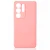 Накладка Silicone Case совместимая с Samsung S25 Ultra (SC) розовая