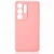Накладка Silicone Case совместимая с Samsung S25 Ultra (SC) розовая