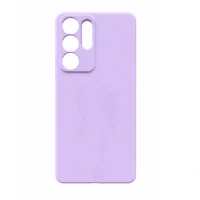 Накладка Silicone Case совместимая с Samsung S25 Ultra (SC) лавандовая