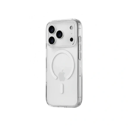 Пластиковая накладка Monarch Premium с MagSafe совместимая с iPhone 17 Pro прозрачная