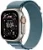Apple Watch Ultra 3 (2025) GPS + Cellular, 49 мм, корпус из бежевого титана, ремешок Alpine (M) цвета blue (голубой) MEWM4