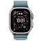 Apple Watch Ultra 3 (2025) GPS + Cellular, 49 мм, корпус из бежевого титана, ремешок Alpine (M) цвета blue (голубой) MEWM4
