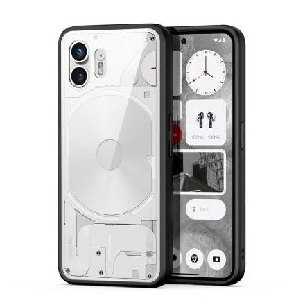 Пластиковая накладка Dux Ducis Aimo series для Nothing Phone (2) черный кант