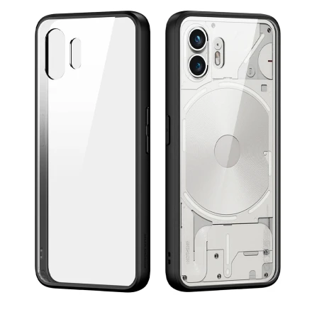 Пластиковая накладка Dux Ducis Aimo series для Nothing Phone (2) черный кант