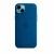 Накладка Silicone Case с MagSafe совместимая с iPhone 15 Plus синяя SZ