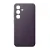 Накладка из эко кожи Leather Case совместимая с Samsung S25 Plus/S24 Plus фиолетовая SZ