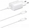 Сетевое зарядное устройство + кабель Samsung 45W Type-C/Type-C (EP-T4511XWEGEU) белый LB