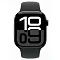 Apple Watch Series 10 42 мм Aluminium with Sport Band (M/L) black (черный глянец)  MWWF3