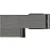 Плетёный ремешок для браслета Whoop MG LIFE SuperKnit Band (Graphite) графит