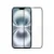 Защитное стекло HDvision a13 совместимое с iPhone 16/15 полноэкранное черное