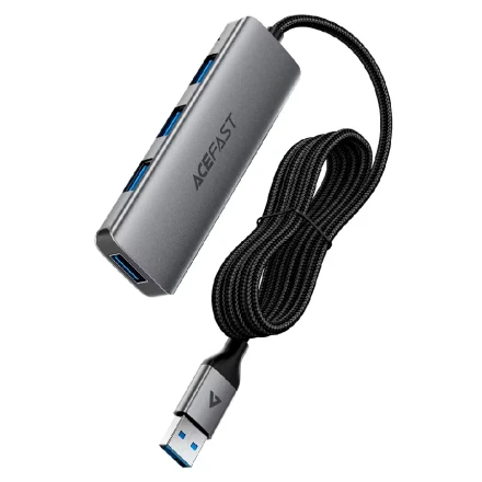 USB-концентратор AceFast 4 in 1 (J17)