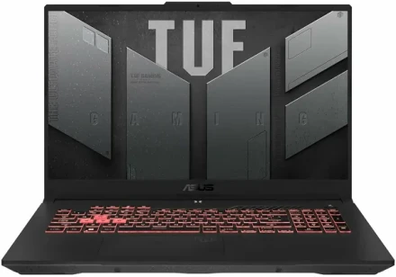 Ноутбук  17.3" Ноутбук Asus TUF Gaming A17 FA707NUR-HX020 Ryzen 7 7435HS/16GB/512GB/RTX 4050 серый