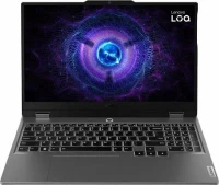 Ноутбук  15.6" Ноутбук Lenovo LOQ 15IRX10 (83JE002KUS) (Intel Core i5 13450HX 16GB/512GB RTX 5050) серый