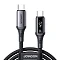 Кабель JoyRoom Type-C/Type-C S-A60 100W 1.2м черный