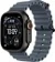 Apple Watch Ultra 3 (2025) GPS + Cellular, 49 мм, корпус из черного титана, ремешок Ocean (One Size) цвета «синий якорь» MGCJ4