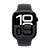 Apple Watch Series 10, 46 мм, корпус из алюминия цвета «чёрный глянец», спортивный ремешок черного цвета S/M (MWWP3)
