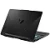 Ноутбук  15.6" Ноутбук ASUS TUF Gaming F15 FX506HE-RS54 1920x1080, Intel Core i5 11400H 2.7 ГГц, RAM 16 ГБ, DDR4, SSD 512 ГБ, NVIDIA GeForce RTX 3050 Ti, Windows 10 Home, 90NR0704-M04840, graphite black