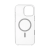 Пластиковая накладка Clear Case с MagSafe совместимая с iPhone 16 Pro прозрачная