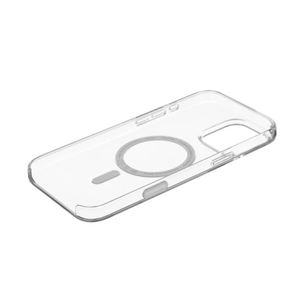 Пластиковая накладка Clear Case с MagSafe совместимая с iPhone 16 Pro прозрачная