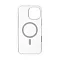 Пластиковая накладка Clear Case с MagSafe совместимая с iPhone 16 Pro прозрачная