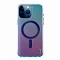 Пластиковая накладка Uniq Coehl Dazze совместимая с iPhone 15 Pro лазурно-голубой