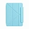 Чехол-книжка WIWU Smart Folio совместимый с iPad Air 13 (2024/2025)/Pro 12.9" голубая