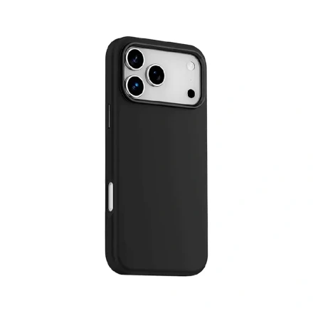 Накладка Silicone Case KEEPHONE ROSANA с MagSafe совместимая с iPhone 17 Pro черный