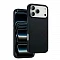Накладка Silicone Case KEEPHONE ROSANA с MagSafe совместимая с iPhone 17 Pro черный