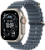 Apple Watch Ultra 3 (2025) GPS + Cellular, 49 мм, корпус из бежевого титана, ремешок Ocean (One Size) цвета «синий якорь» MEWH4