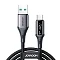 Кабель JoyRoom USB/Type-C S-A60 3А 1.2м черный