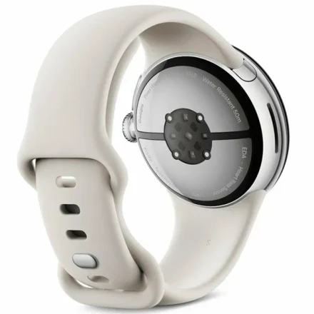 Умные часы  Google Pixel Watch 3 41mm Wi-Fi polished silver/porcelain (серебряно-фарфоровый)