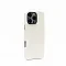 Накладка из эко-кожи Kzdoo Noble Collection совместимая с iPhone 16 Pro белая