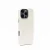 Накладка из эко-кожи Kzdoo Noble Collection совместимая с iPhone 16 Pro белая