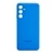 Накладка Silicone Case совместимая с Samsung S24 FE ярко-синяя (SC)