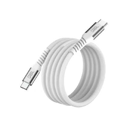 Магнитный кабель Type-C to Type-C Cabal Premium СP-DCBM-2402 240W белый