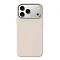 Пластиковая накладка WIWU Skin Touch с MagSafe совместимая с iPhone 17 Pro бежевая