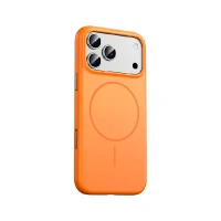 Противоударная накладка KEEPHONE SUMEE с MagSafe совместимая с iPhone 17 Pro Max оранжевая