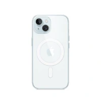 Пластиковая накладка Dux Ducis Clin series с MagSafe совместимая с iPhone 15 Plus прозрачная