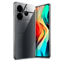 Силиконовая накладка Partner совместимая с Рэдми Нот 14 4g прозрачная