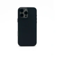 Накладка из эко-кожи Kzdoo Noble Collection совместимая с iPhone 16 Pro черная