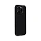 Накладка из эко-кожи Kzdoo Noble Collection совместимая с iPhone 16 Pro черная