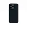 Накладка из эко-кожи Kzdoo Noble Collection совместимая с iPhone 16 Pro черная